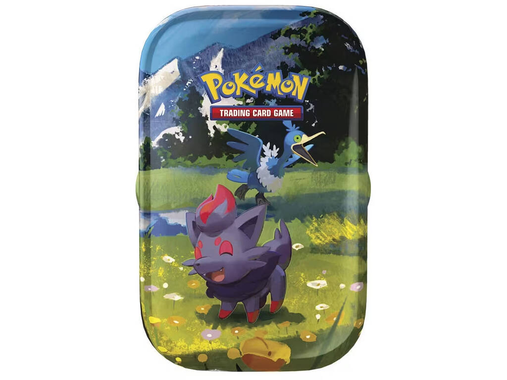 Pokémon TCG Megaevolución Héroes Ascendentes Mini Lata con 2 Sobres y Pegatina