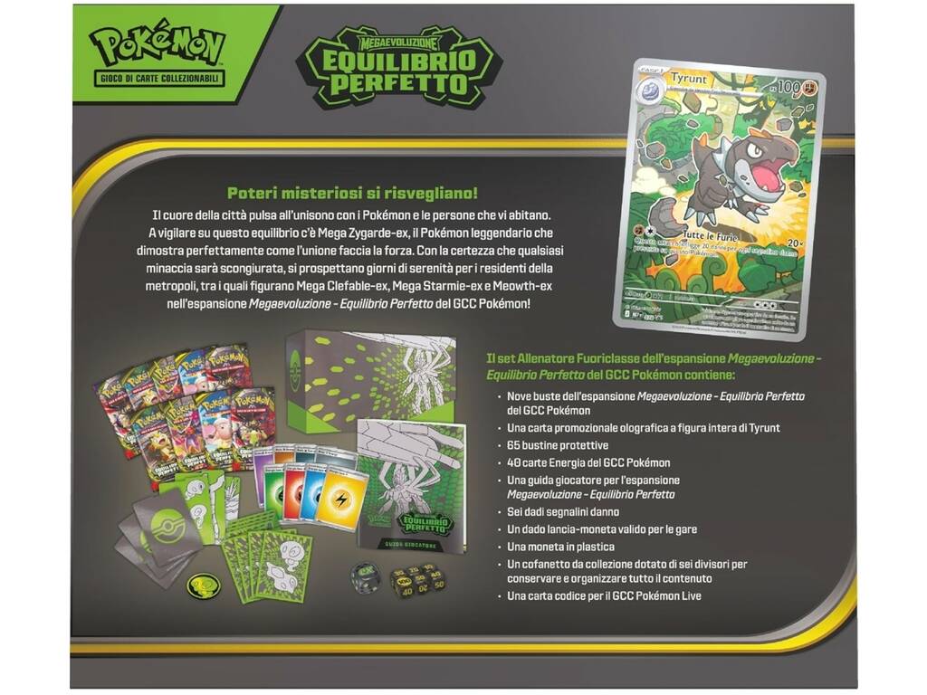 Pokémon TCG Megaevolución Equilibrio Perfecto Caja de Entrenador Élite