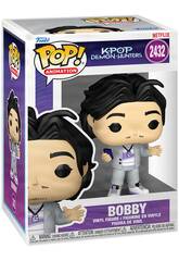 Funko Pop Animation K-Pop Demon Hunters Figurine Bobby 