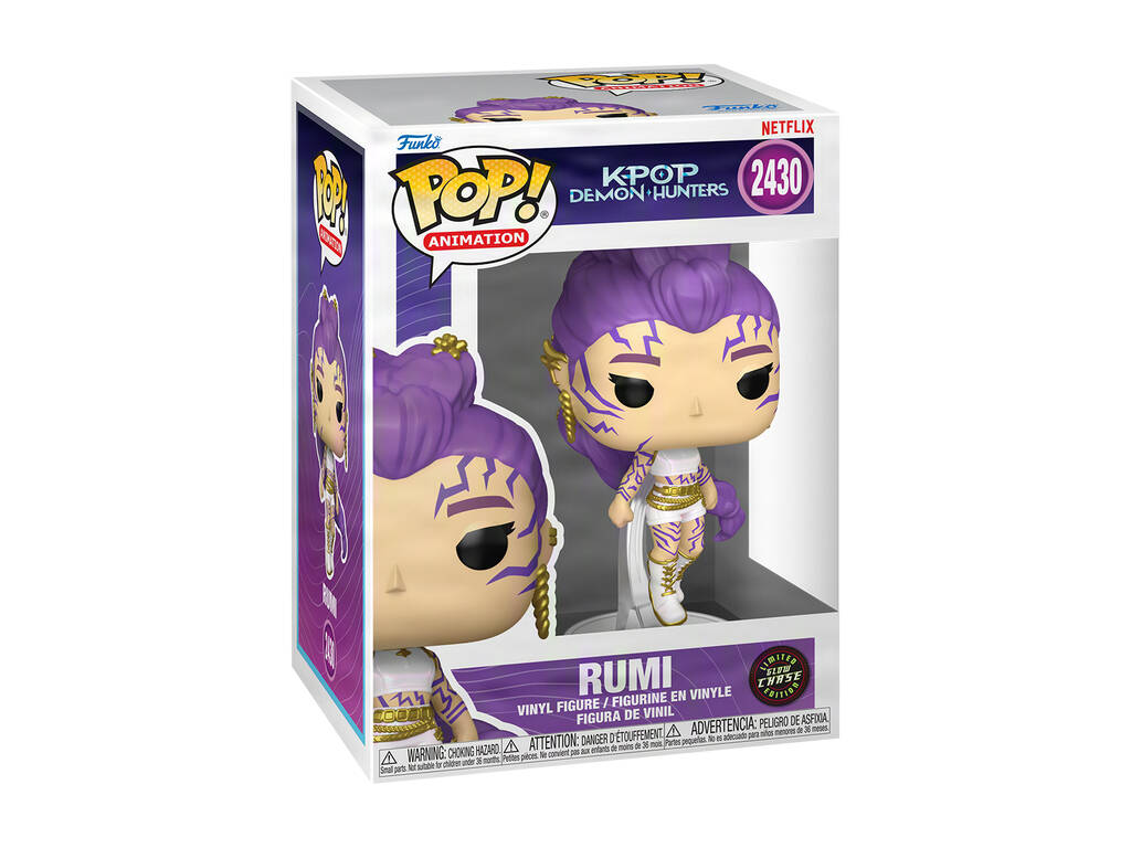 Funko Pop Animation K-Pop Demon Hunters Figura Rumi What It Sounds Like