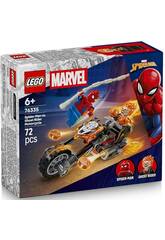 Lego Marvel Spiderman vs Moto del Motociclista Fantasma