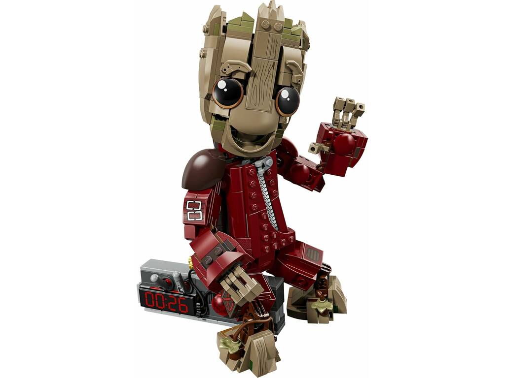 Lego Marvel Groot con Traje de Saqueador