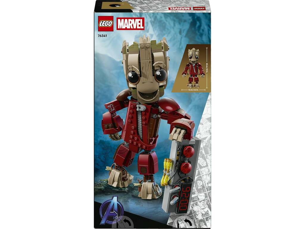 Lego Marvel Groot con Traje de Saqueador