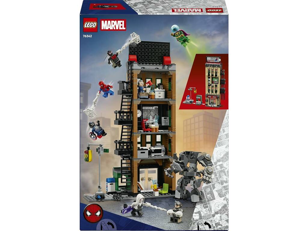 Lego Marvel Spiderman vs Mysterio: El Daily Bugle