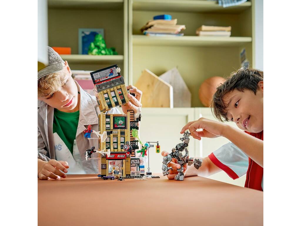 Lego Marvel Spiderman vs Mysterio: El Daily Bugle