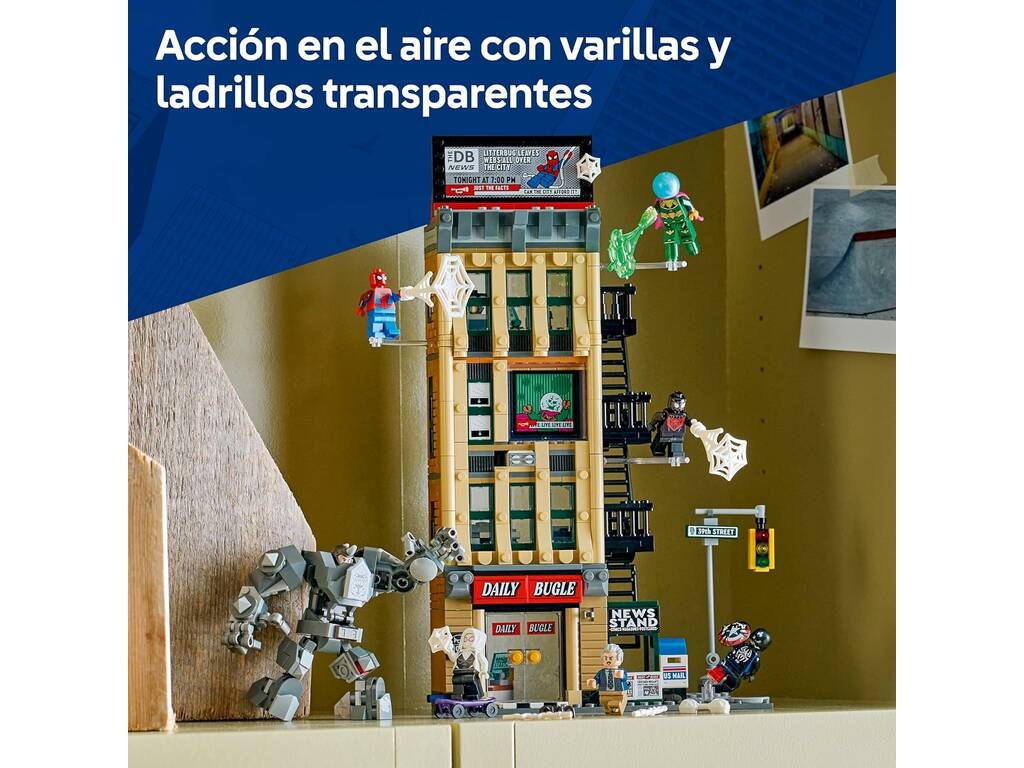 Lego Marvel Spiderman vs Mysterio: El Daily Bugle