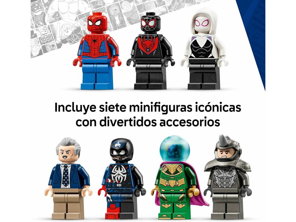 Lego Marvel Spiderman vs Mysterio: El Daily Bugle
