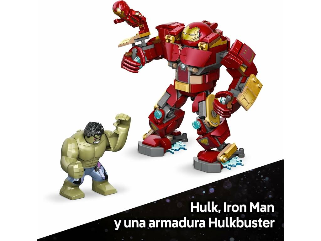 Lego Marvel Batalla Legendaria: Hulkbuster vs Hulk