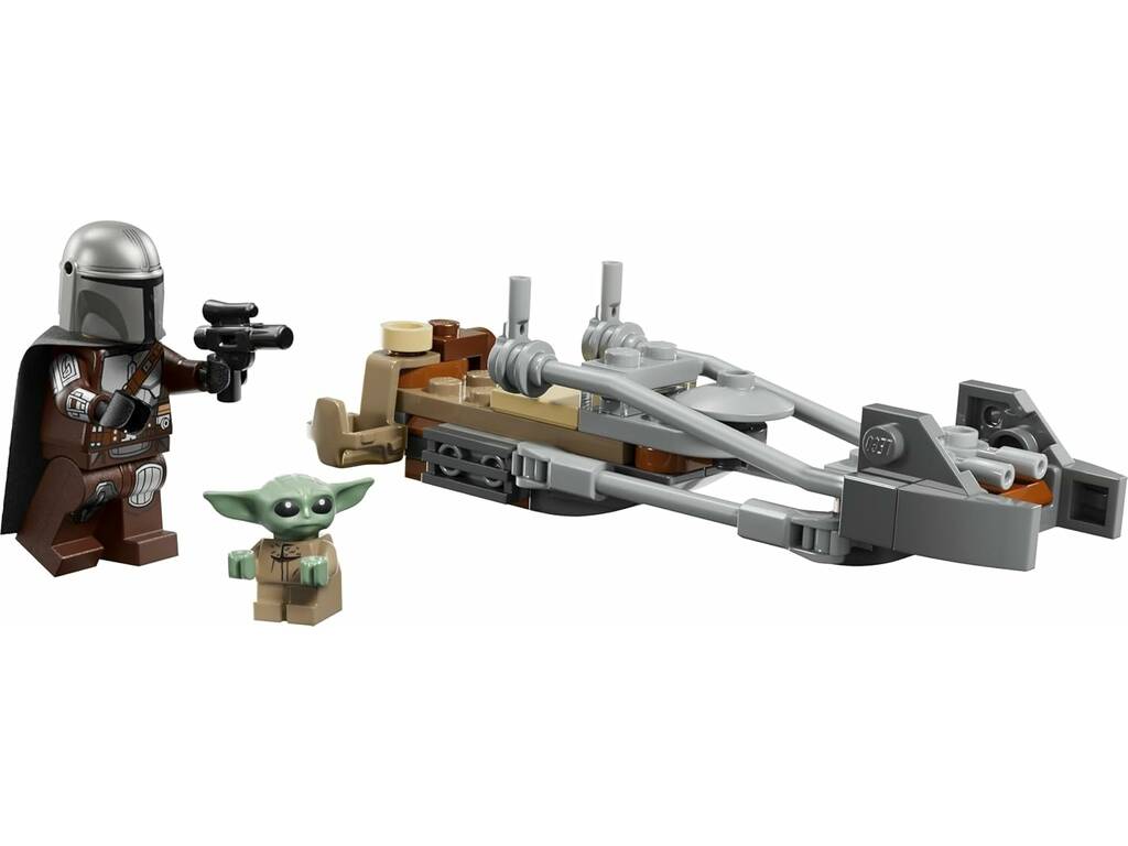 Lego Star Wars Moto Speeder del Mandaloriano y Grogu