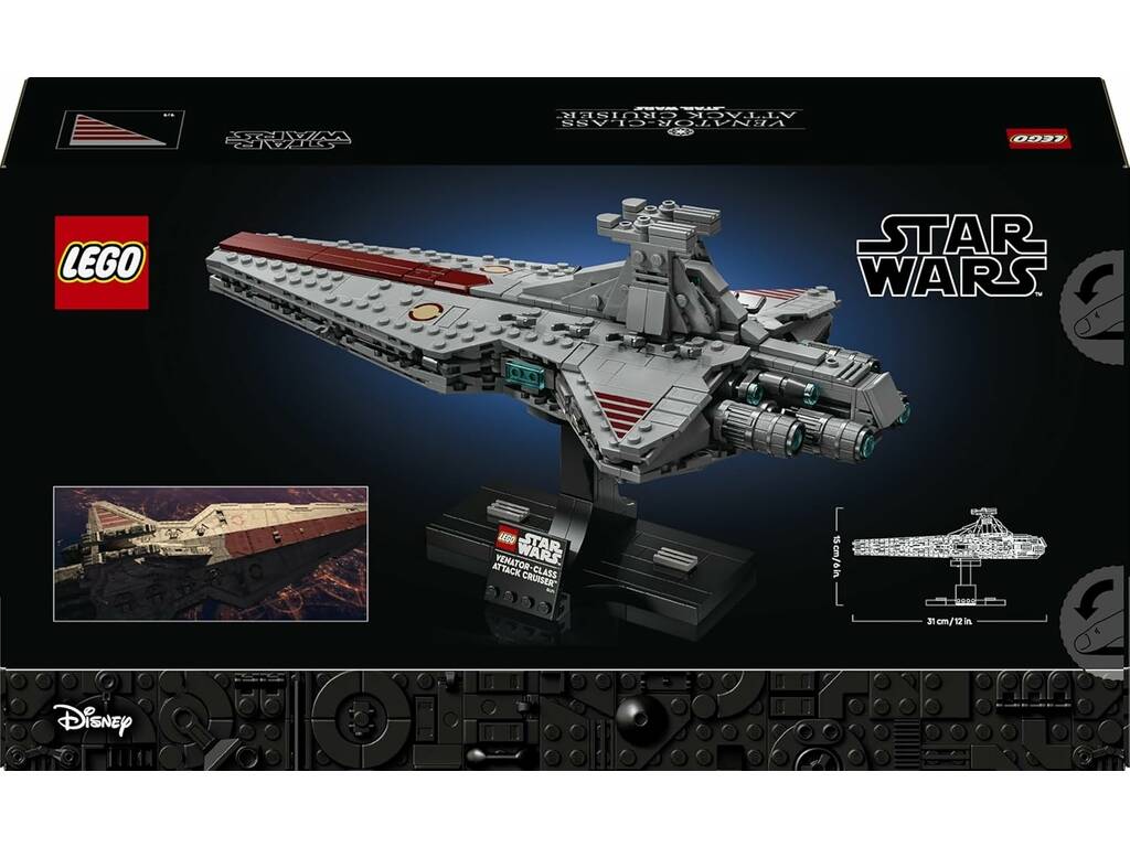 Lego Star Wars Crucero de Ataque Clase Venator