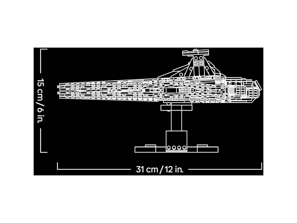 Lego Star Wars Crucero de Ataque Clase Venator