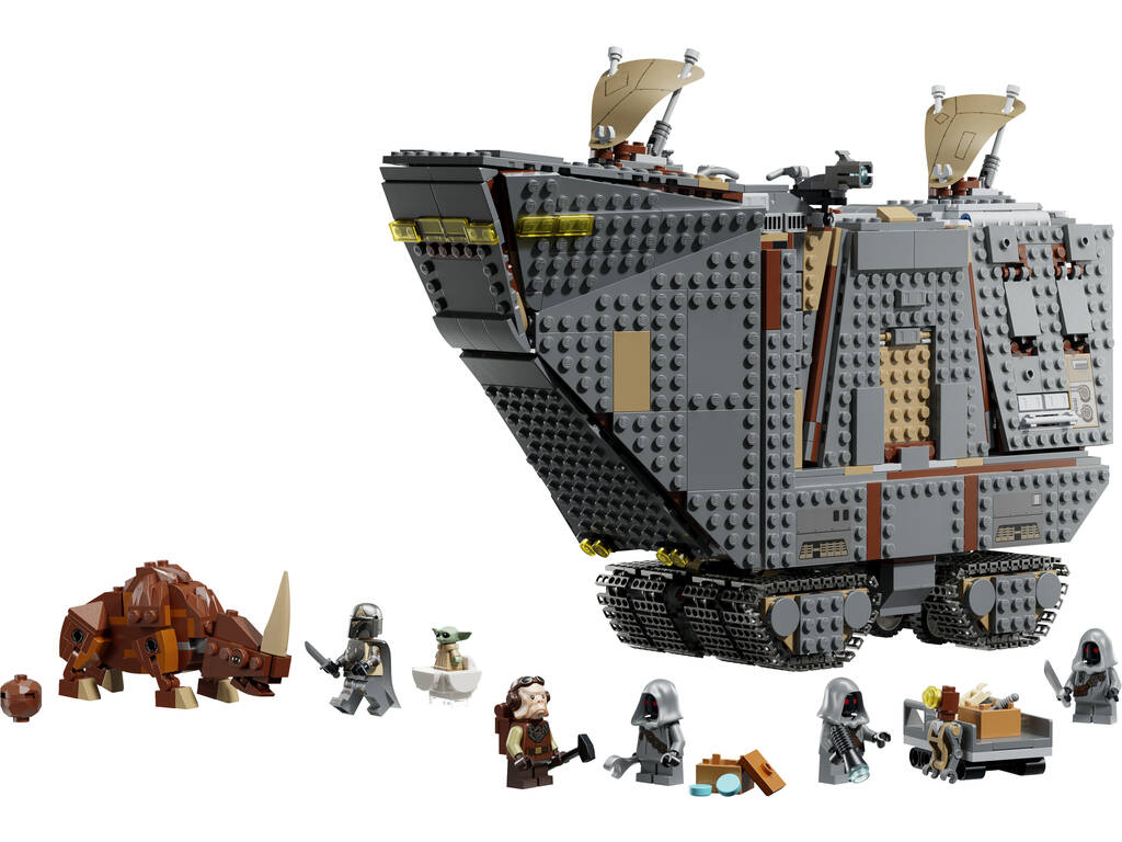 Lego Star Wars Reptator des Sables Extérieurs et Mudhorn