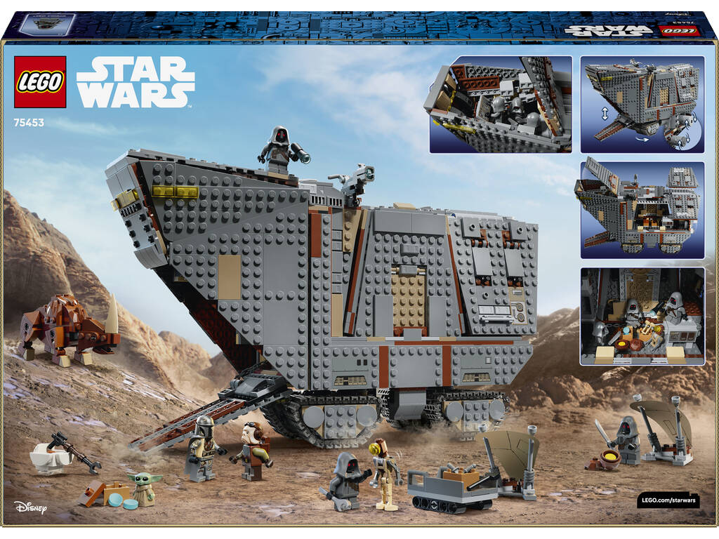 Lego Star Wars Reptator des Sables Extérieurs et Mudhorn