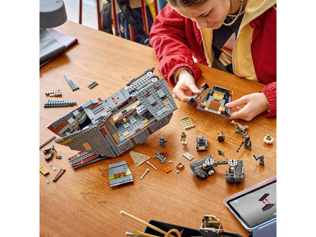 Lego Star Wars Reptator des Sables Extérieurs et Mudhorn