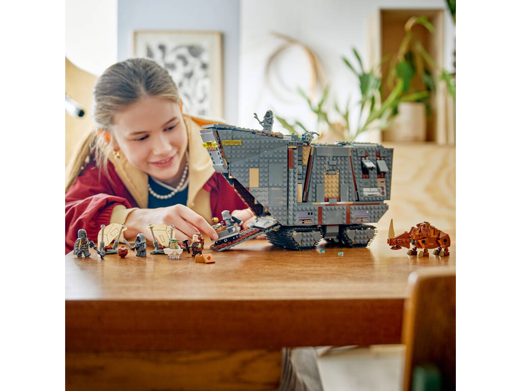 Lego Star Wars Reptator des Sables Extérieurs et Mudhorn