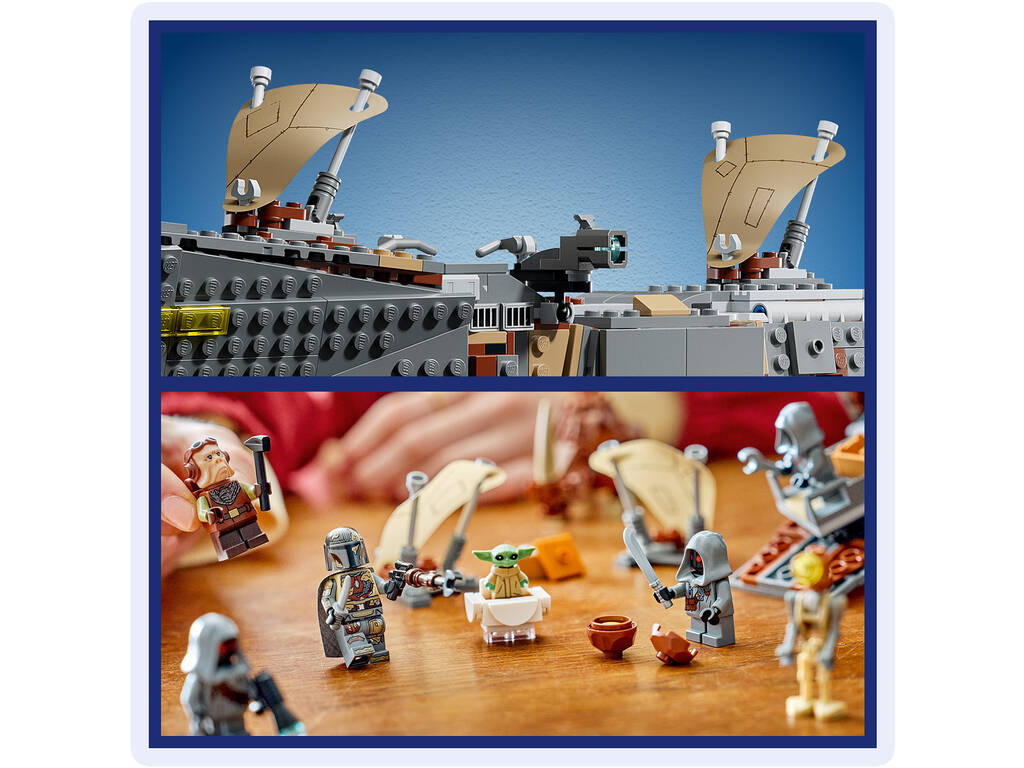 Lego Star Wars Reptator des Sables Extérieurs et Mudhorn