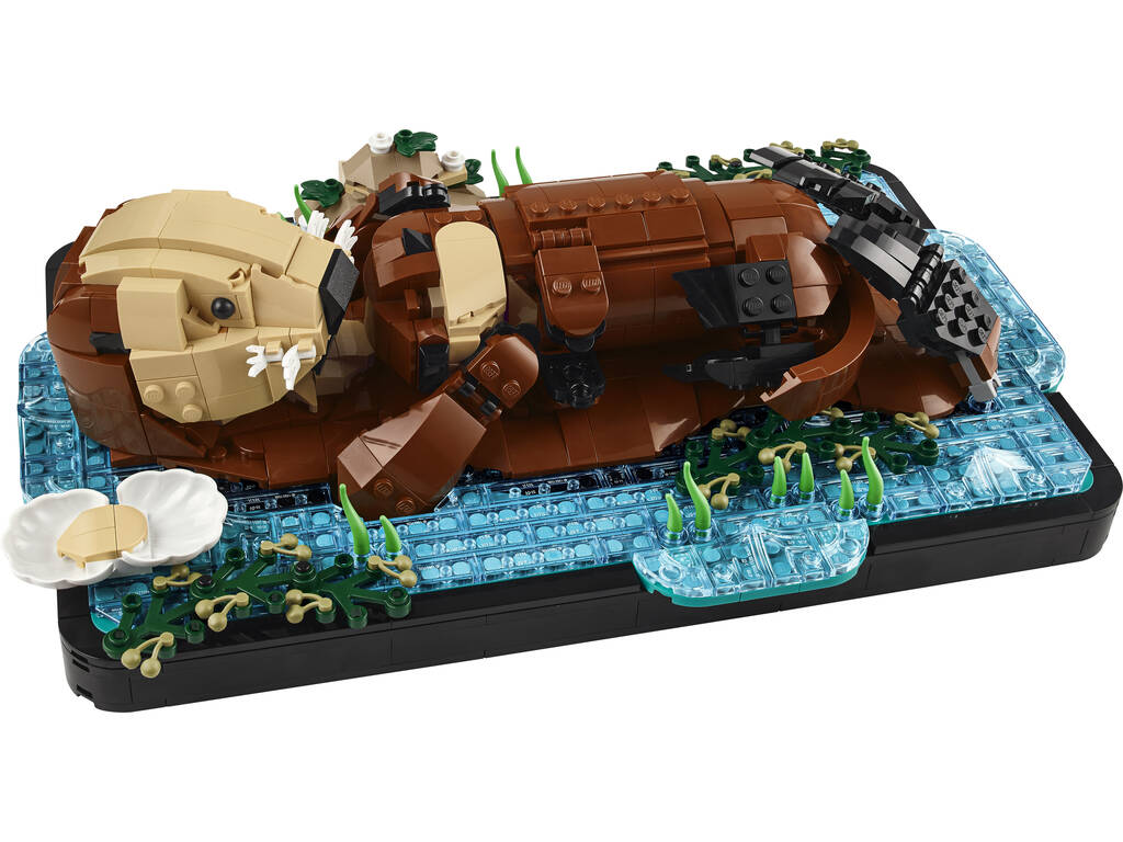 Lego Ideas Lontre marine a galla
