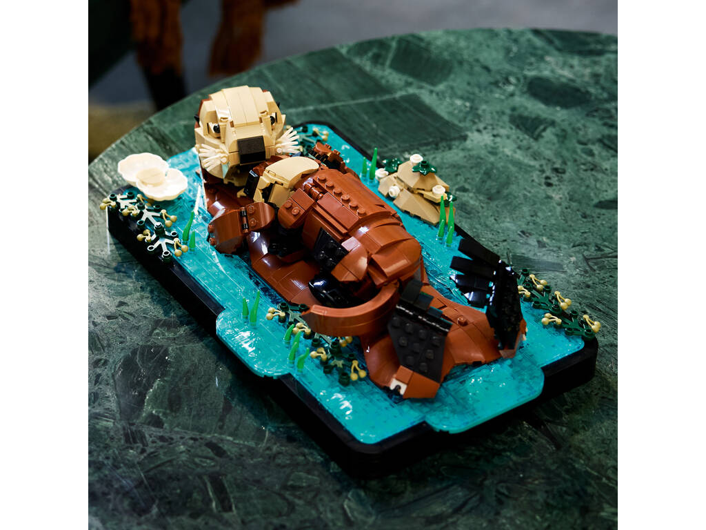 Lego Ideas Lontre marine a galla