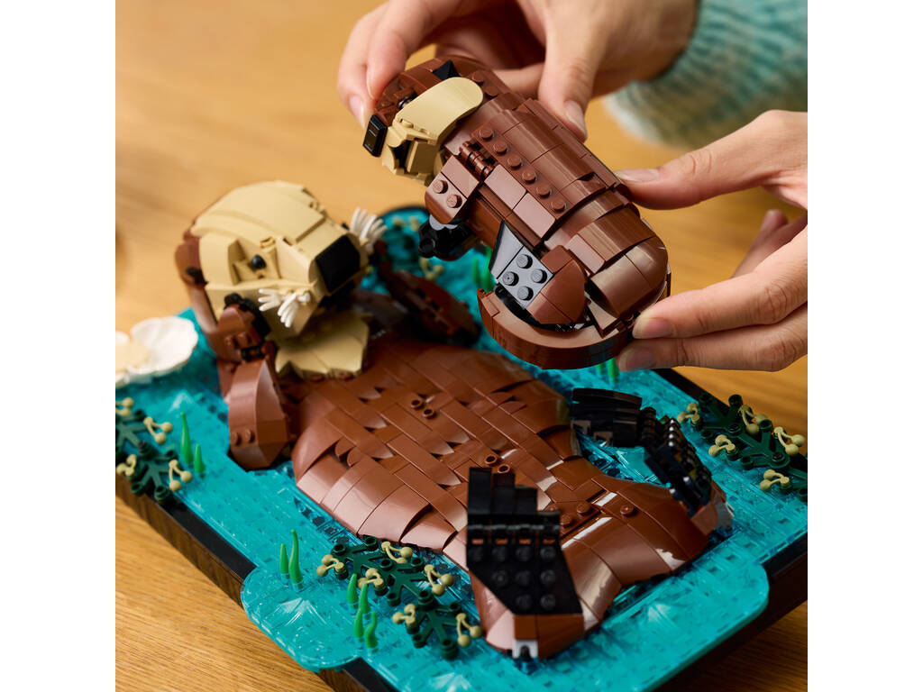 Lego Ideas Lontre marine a galla