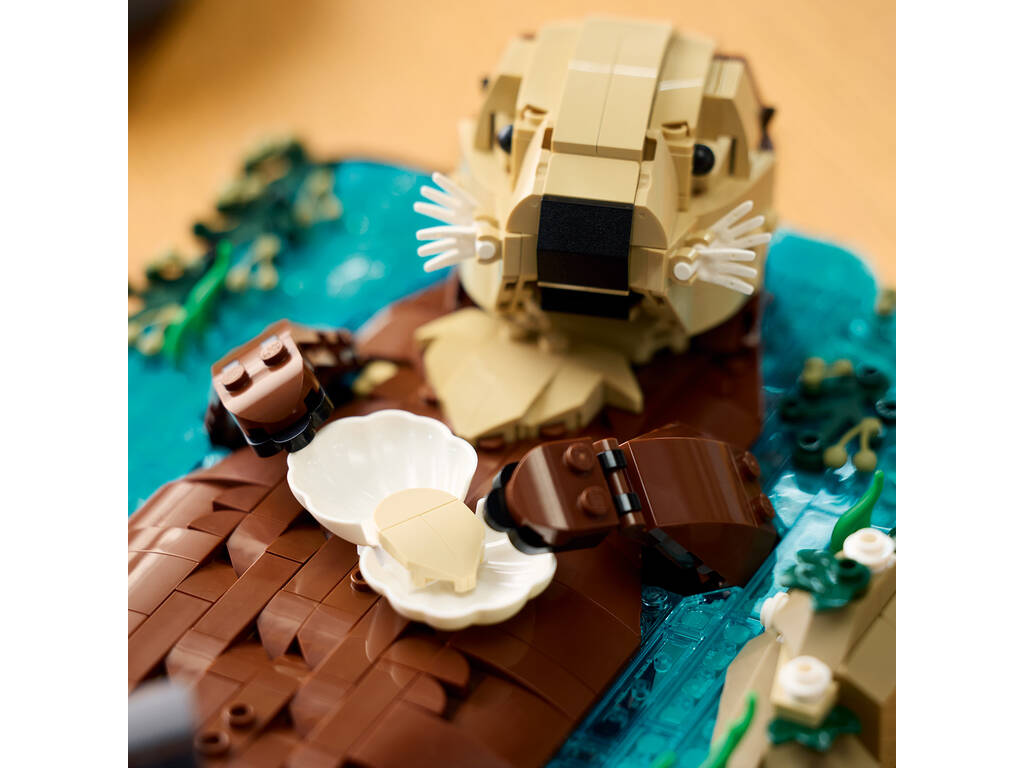 Lego Ideas Lontre marine a galla
