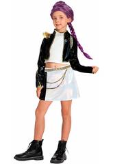 D�guisement Music Hunter Fille avec veste noire taille XL