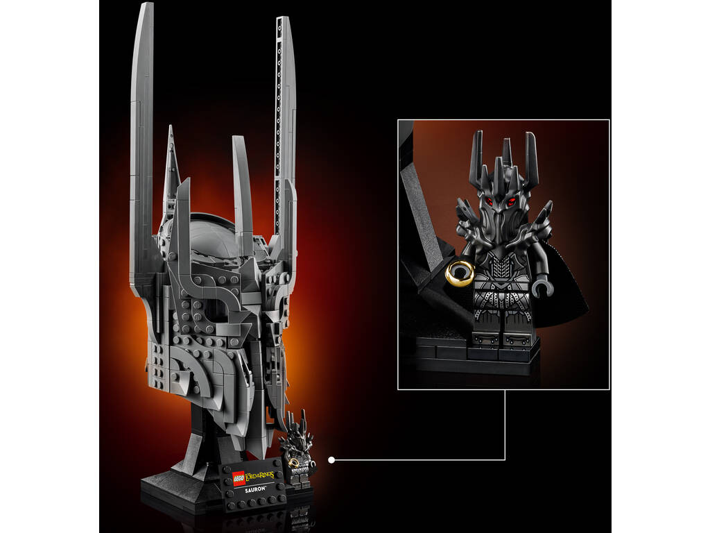 Lego Icons El Señor de los Anillos: Casco de Sauron