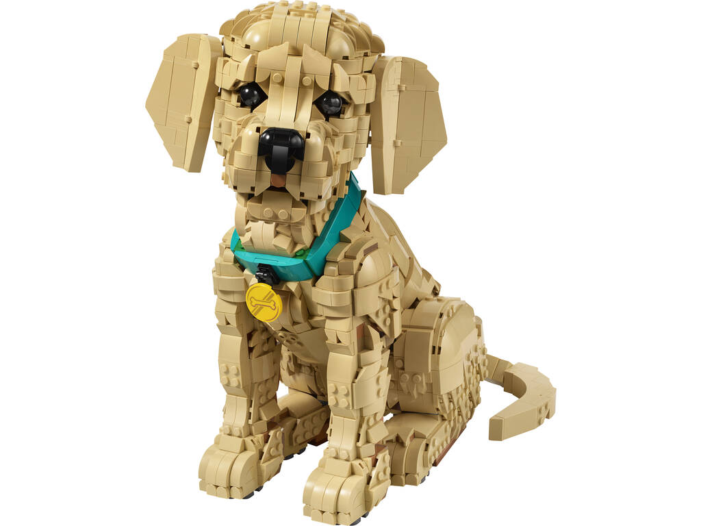 Lego Icons Cachorro de Golden Retriever