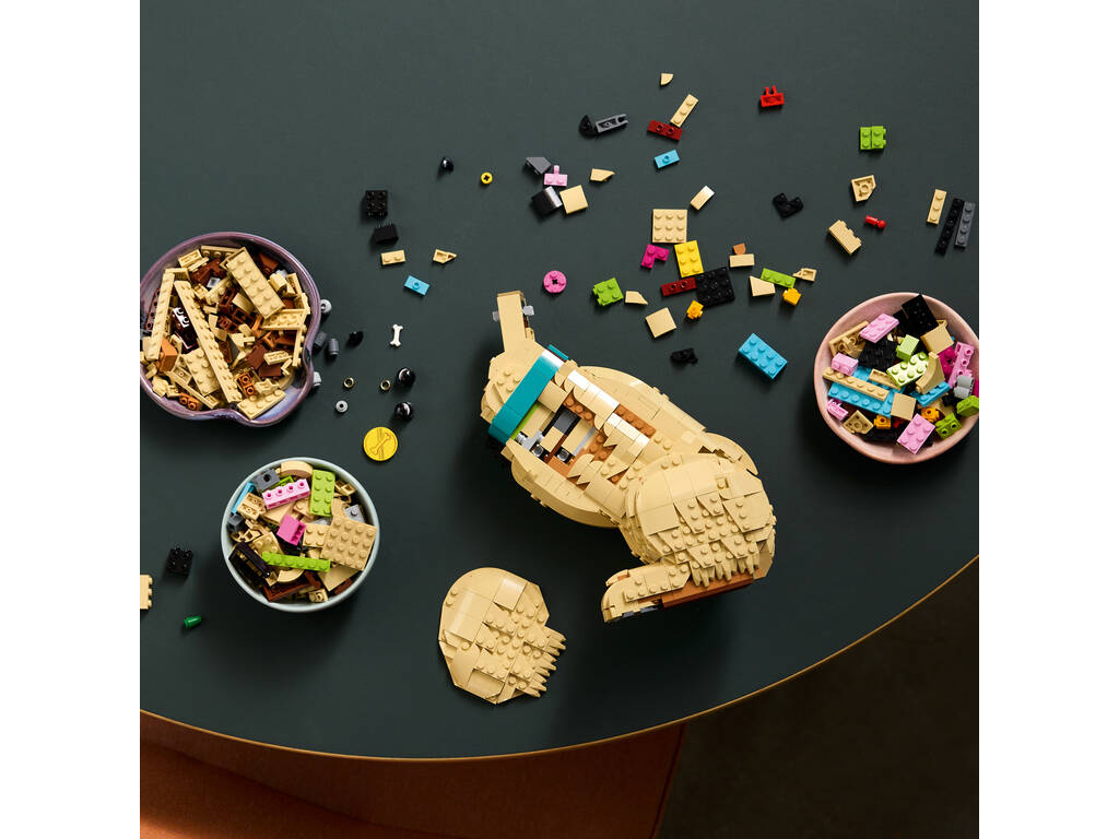Lego Icons Cachorro de Golden Retriever
