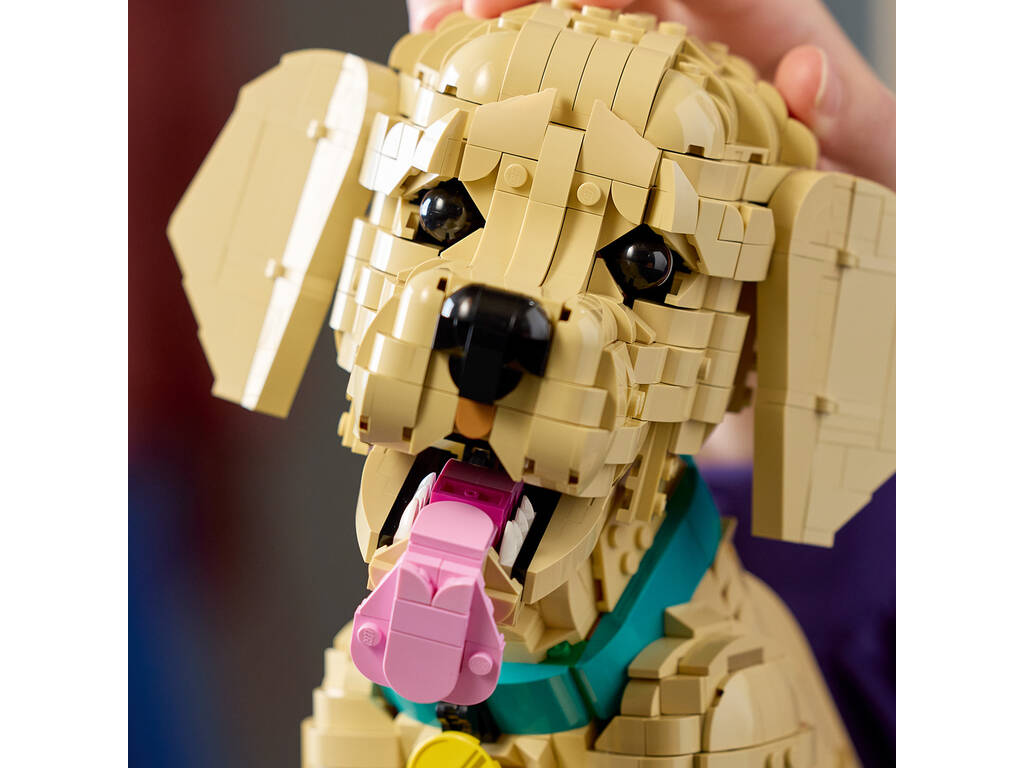 Lego Icons Cachorro de Golden Retriever