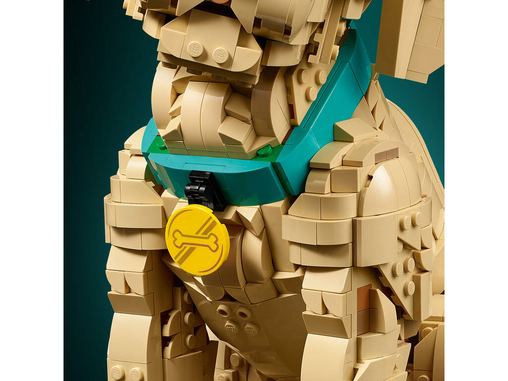 Lego Icons Cachorro de Golden Retriever