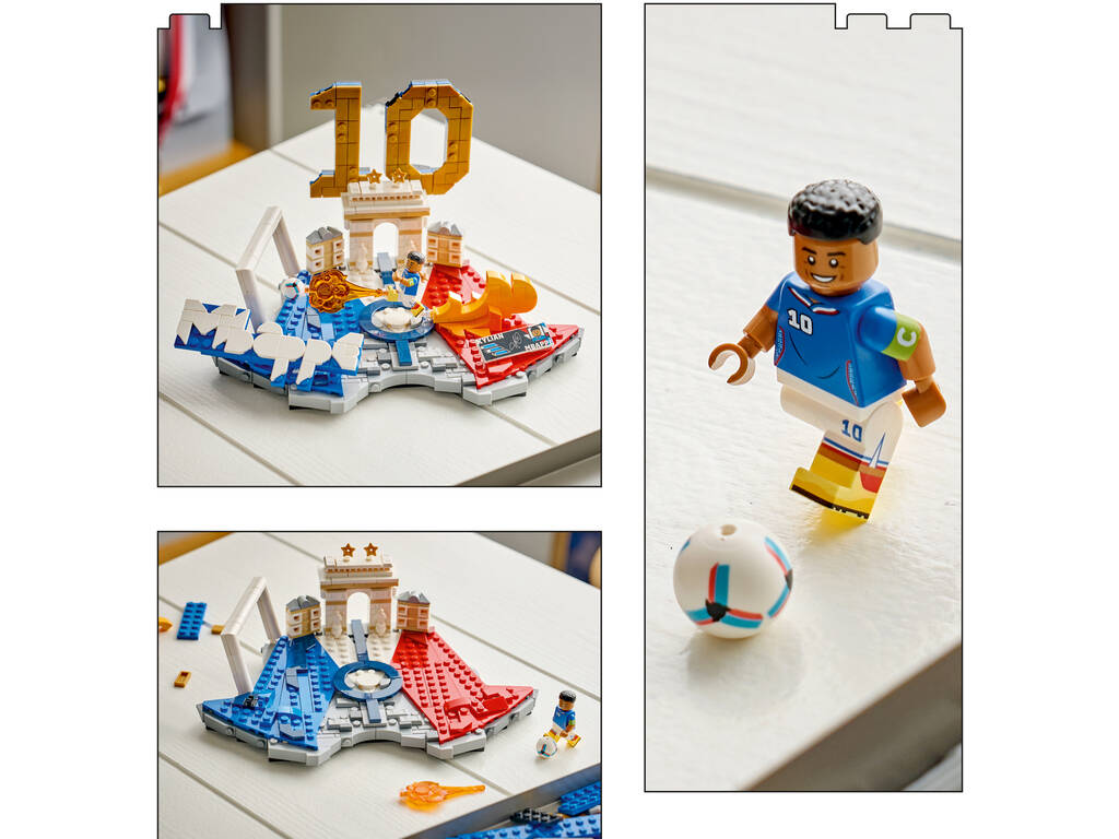 Lego Editions Kylian Mbappé: Fenómenos del Fútbol