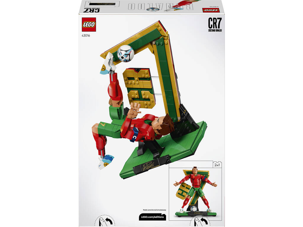 Lego Editions Cristiano Ronaldo: Leyenda del Fútbol