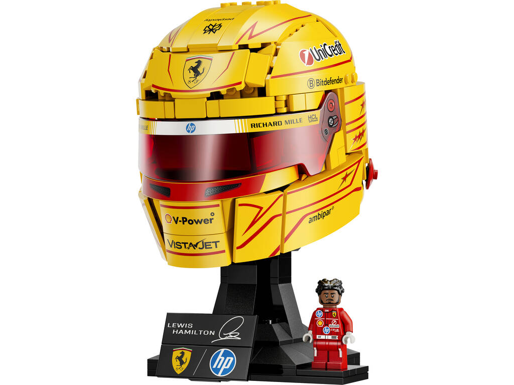 Lego Editions Scuderia Ferrari HP: Casco de Lewis Hamilton
