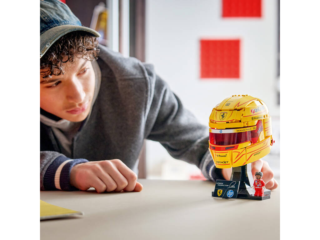 Lego Editions Scuderia Ferrari HP: Casco de Lewis Hamilton