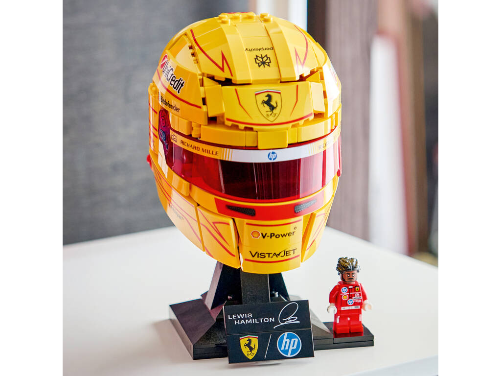 Lego Editions Scuderia Ferrari HP: Casco de Lewis Hamilton