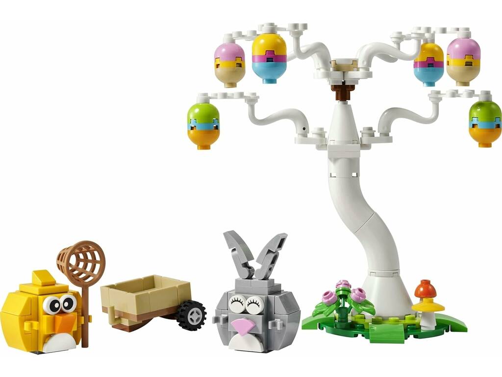 Lego Búsqueda de Huevos de Pascua del Conejo y el Pollito