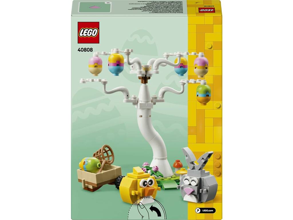 Lego Búsqueda de Huevos de Pascua del Conejo y el Pollito