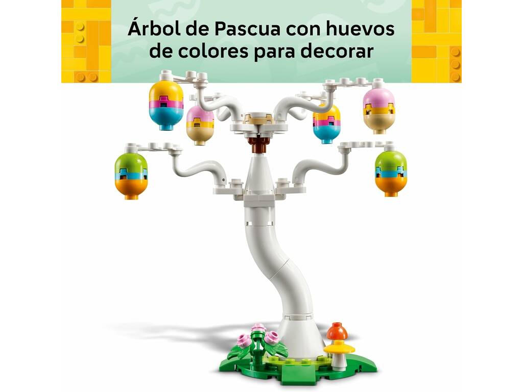 Lego Búsqueda de Huevos de Pascua del Conejo y el Pollito