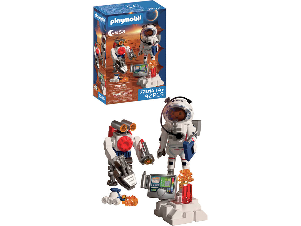 Playmobil ESA Mujer Astronauta de la ESA con Robot