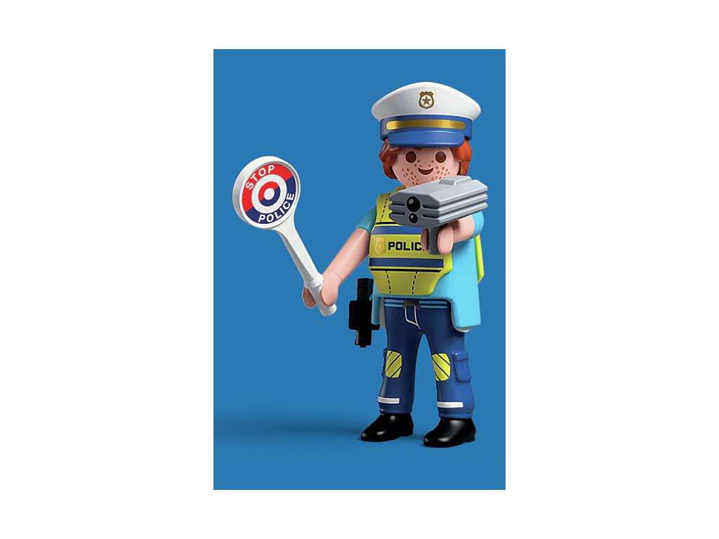 Playmobil Special Plus Figura Policía con Radar de Velocidad