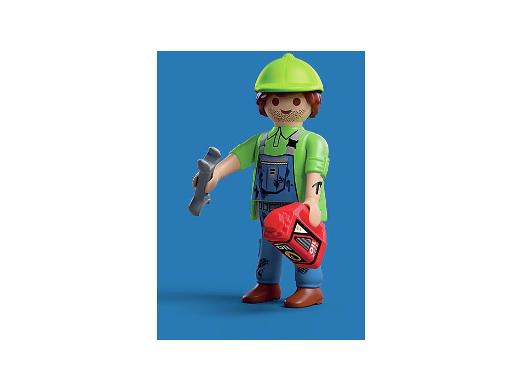Playmobil Special Plus Figura Mecánico de Coches con Accesorios