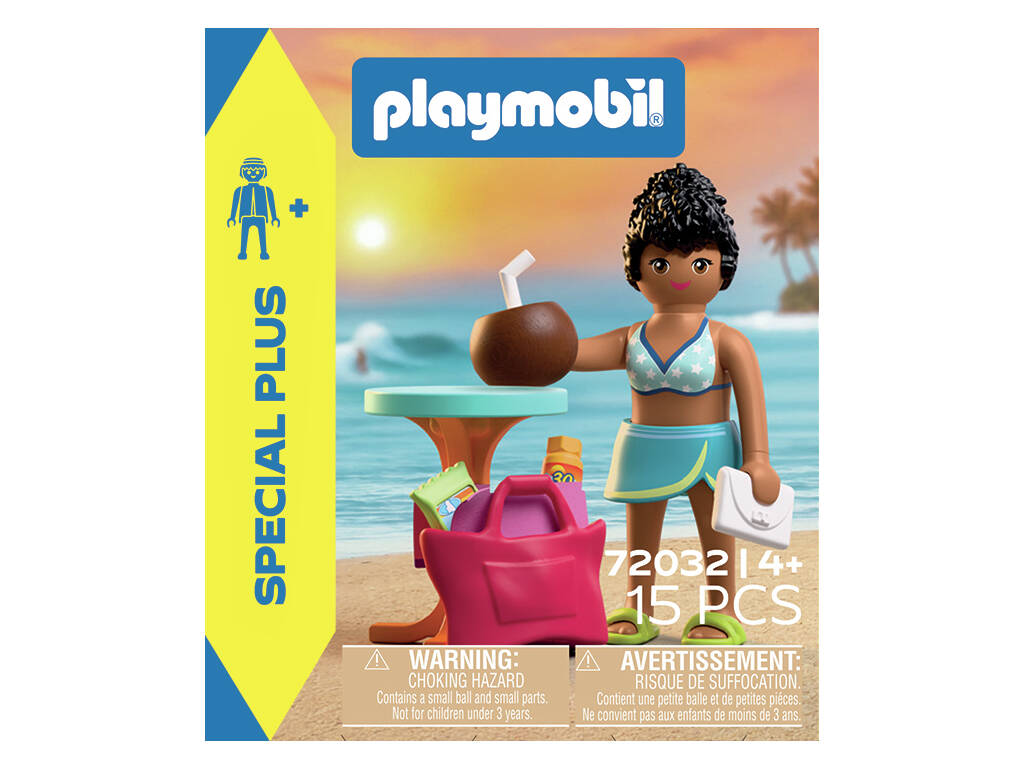 Playmobil Special Plus Figura Chica de Vacaciones con Accesorios