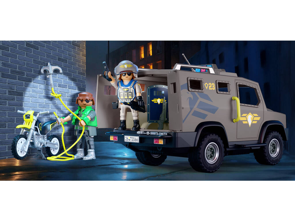 Playmobil Vehículo Táctico de las Fuerzas Especiales