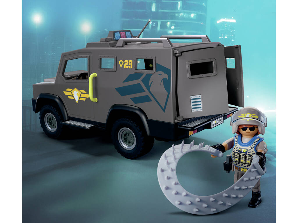 Playmobil Vehículo Táctico de las Fuerzas Especiales