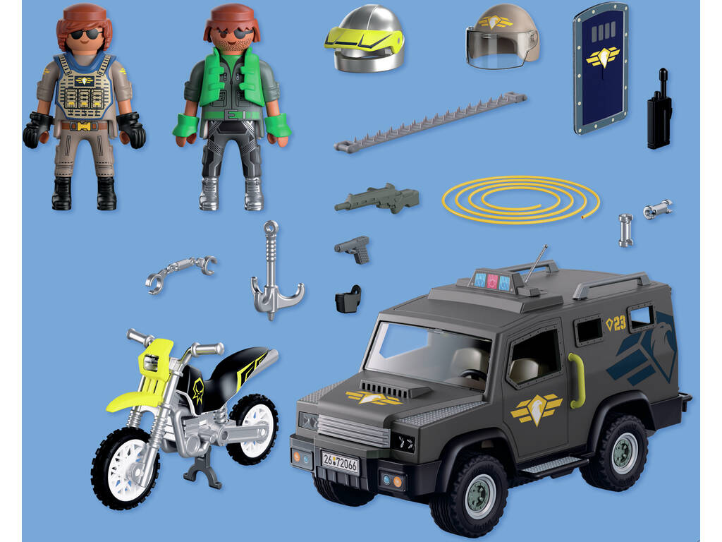 Playmobil Vehículo Táctico de las Fuerzas Especiales