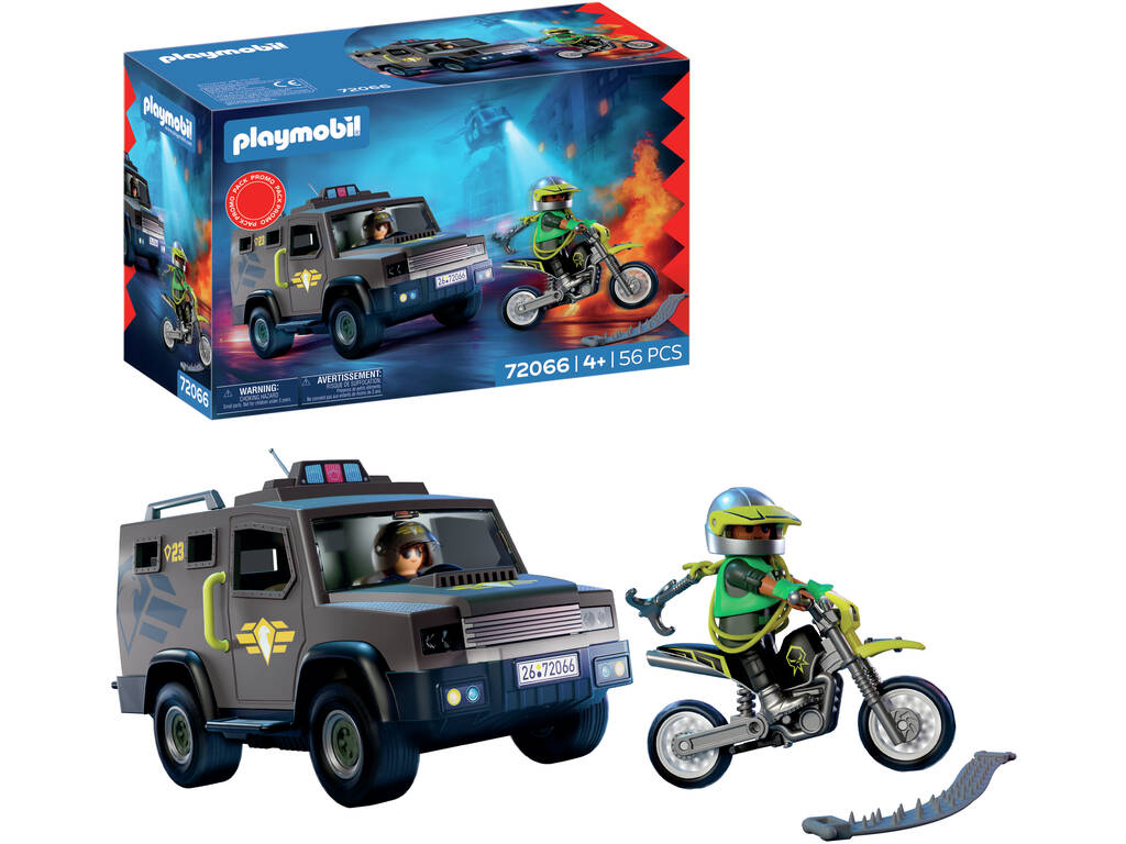 Playmobil Vehículo Táctico de las Fuerzas Especiales