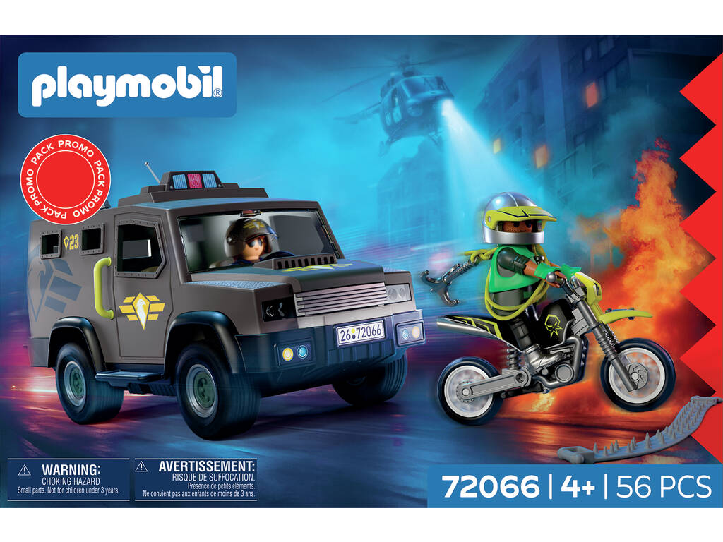 Playmobil Vehículo Táctico de las Fuerzas Especiales