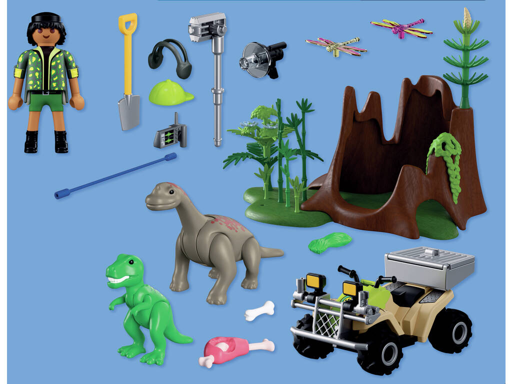 Playmobil Dinos Pack Promo Dinosaur Hideaway - imagen 3