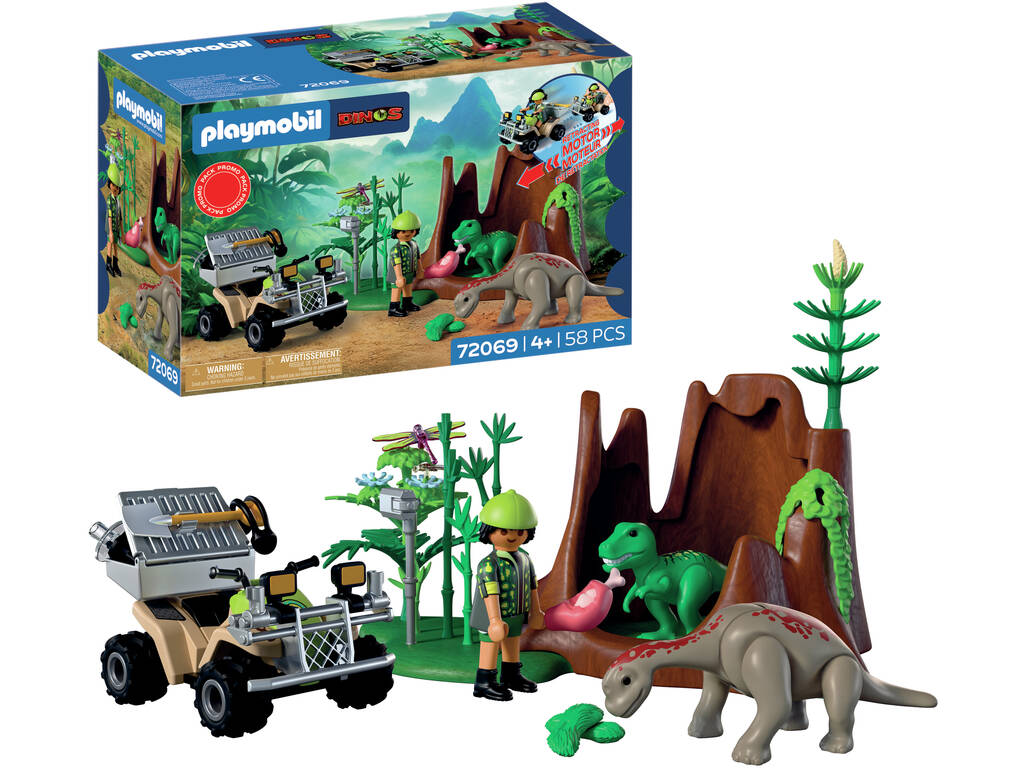 Playmobil Dinos Pack Promo Dinosaur Hideaway - imagen 4