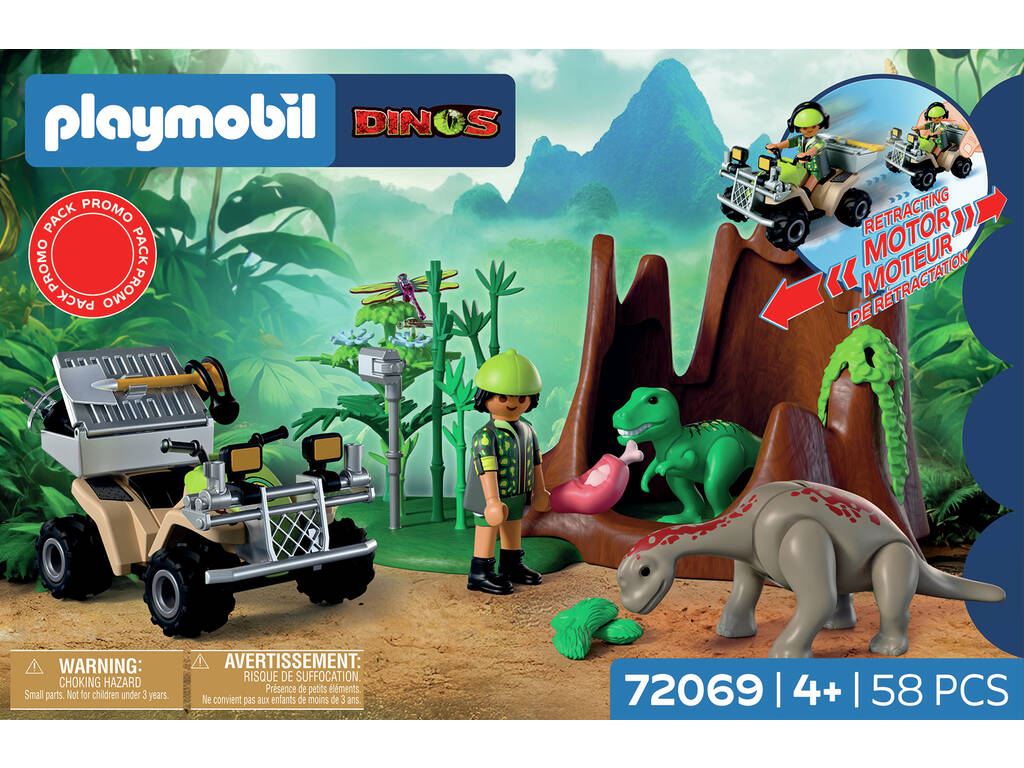 Playmobil Dinos Pack Promo Dinosaur Hideaway - imagen 5